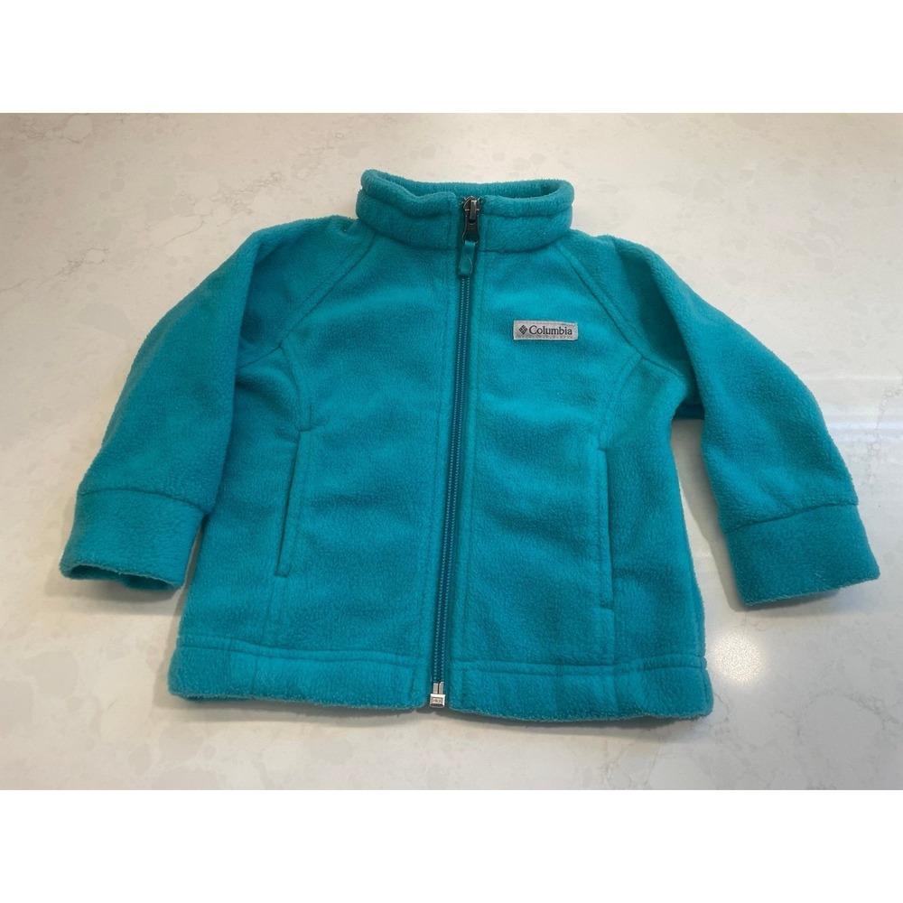 Beautiful Columbia Girls'‎ Infant Fleece Jacket Size 6-12 Months.